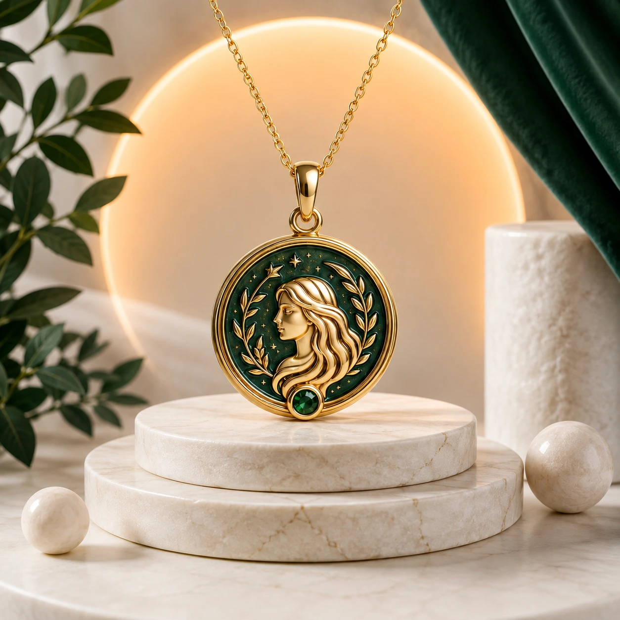 Pendentif Signe Vierge
