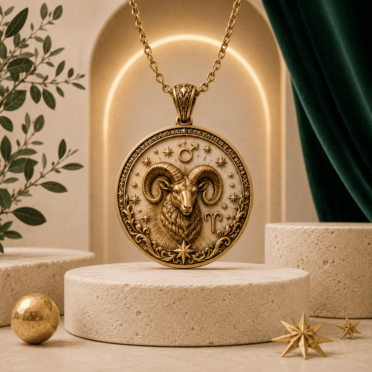 Pendentif Signe Bélier