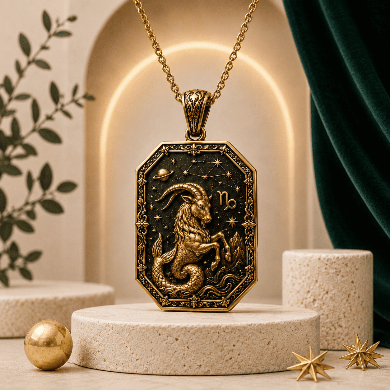Pendentif Signe Capricorne