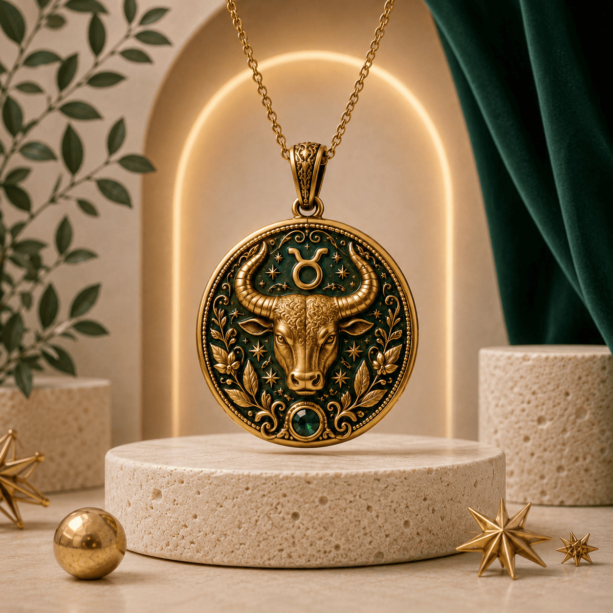 Pendentif Signe Taureau